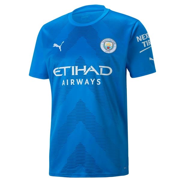 Thailandia Maglia Manchester City Portiere 22/23 Blu